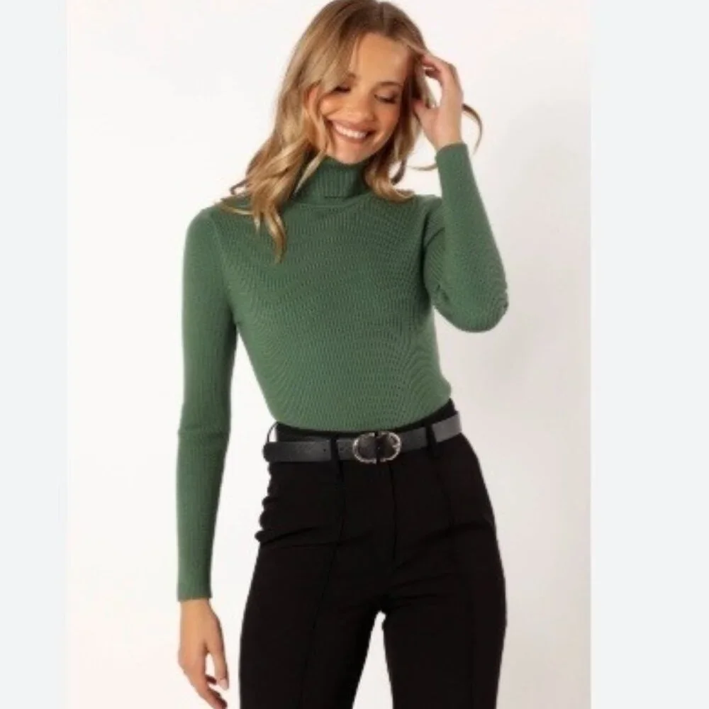 Petal and Pup Cecil Turtleneck Sweater - Picture 1 of 3